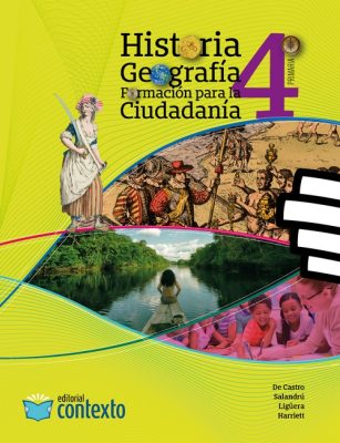 Tapa HIstoria, Geografía y Formación para la Ciudadanía 4º año