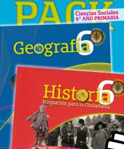 Pack Historia y Geografía 6º año - Contexto 2024